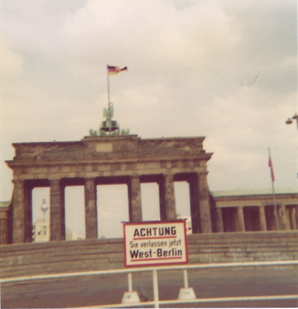 Das Brandenburger Tor 1976